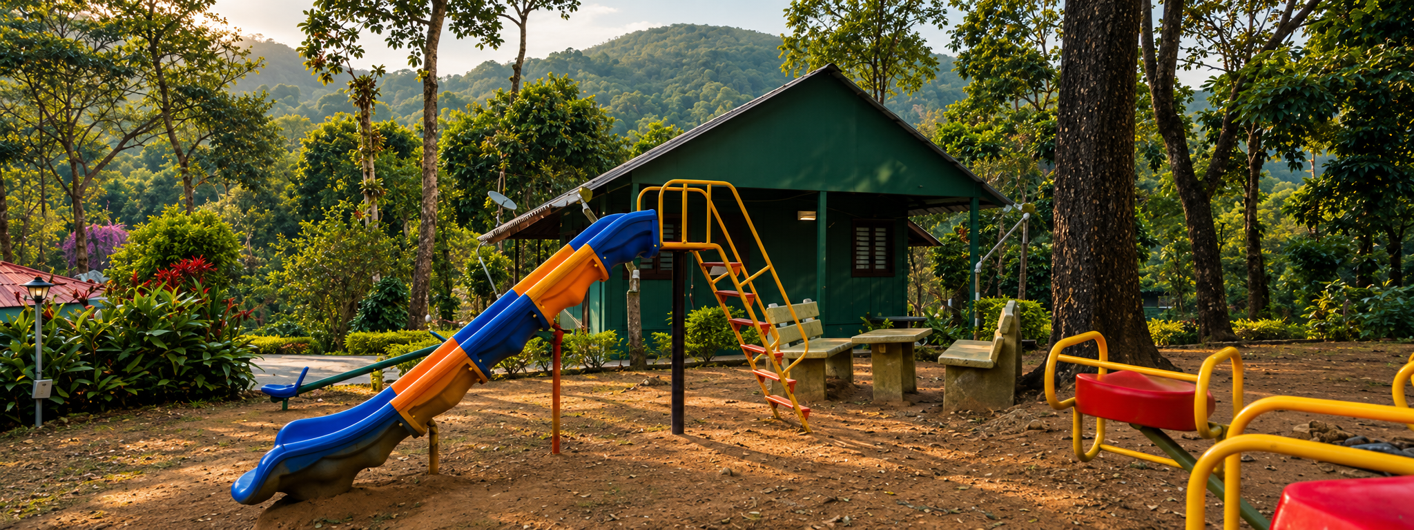 Family cottages in Nelliyampathy
